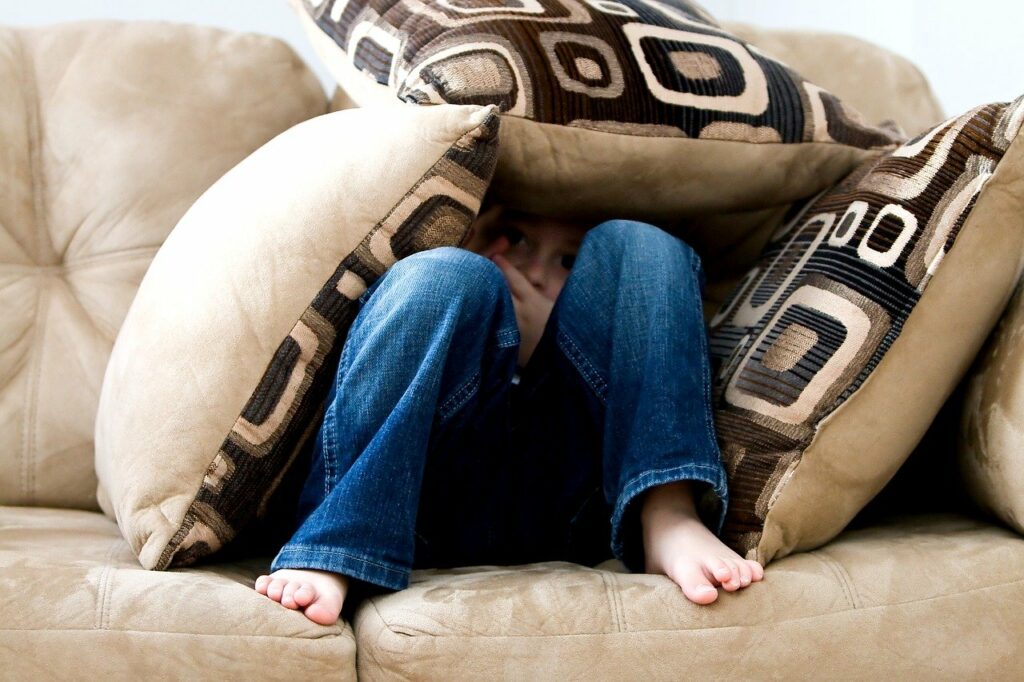 hiding place